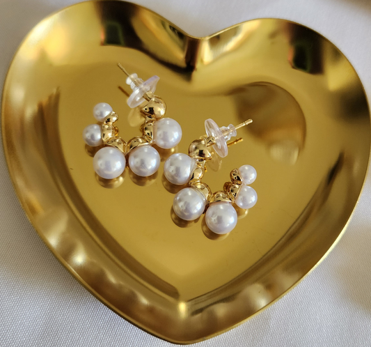 Pearl Hoops