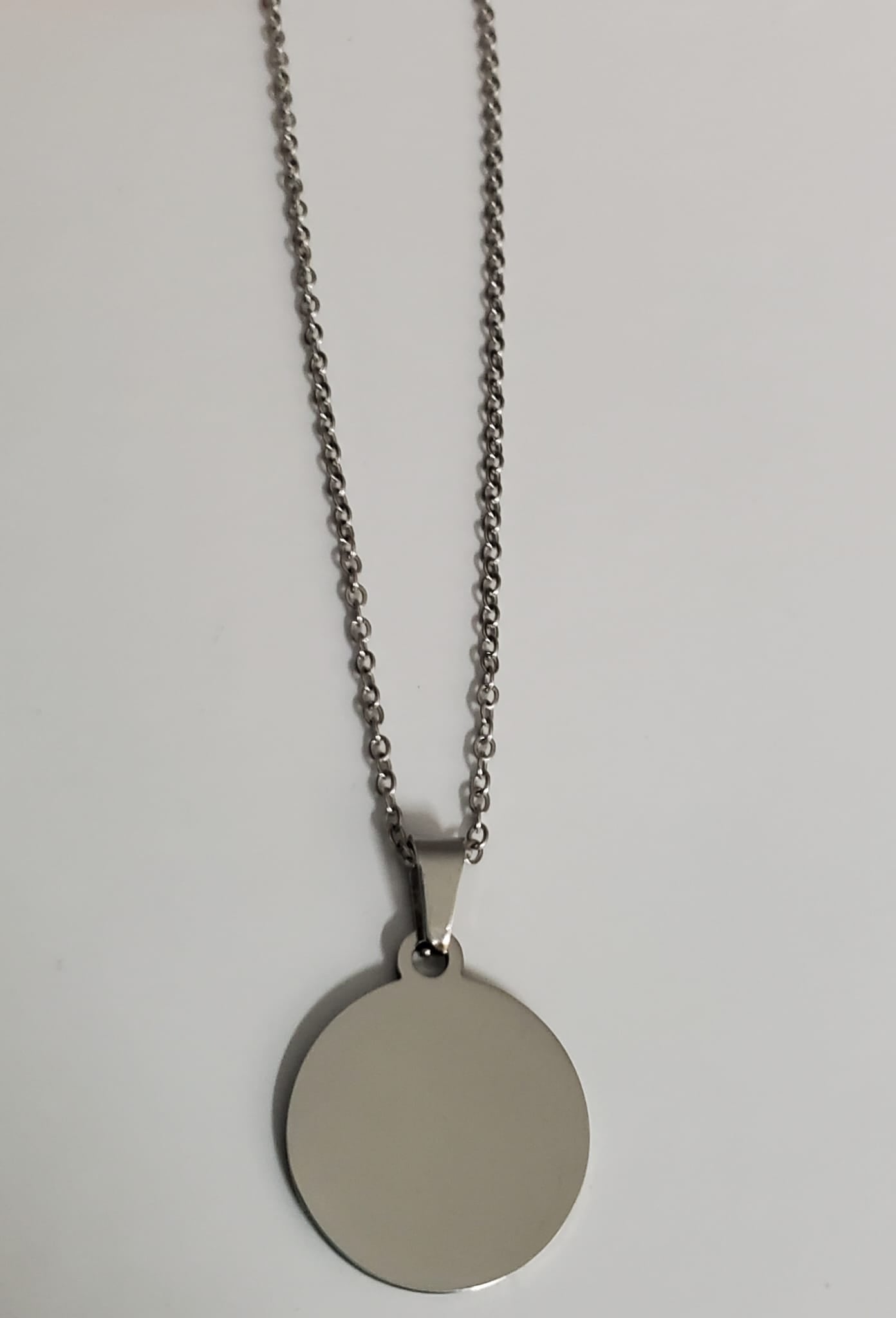 Cadena 16" / Placa Redonda