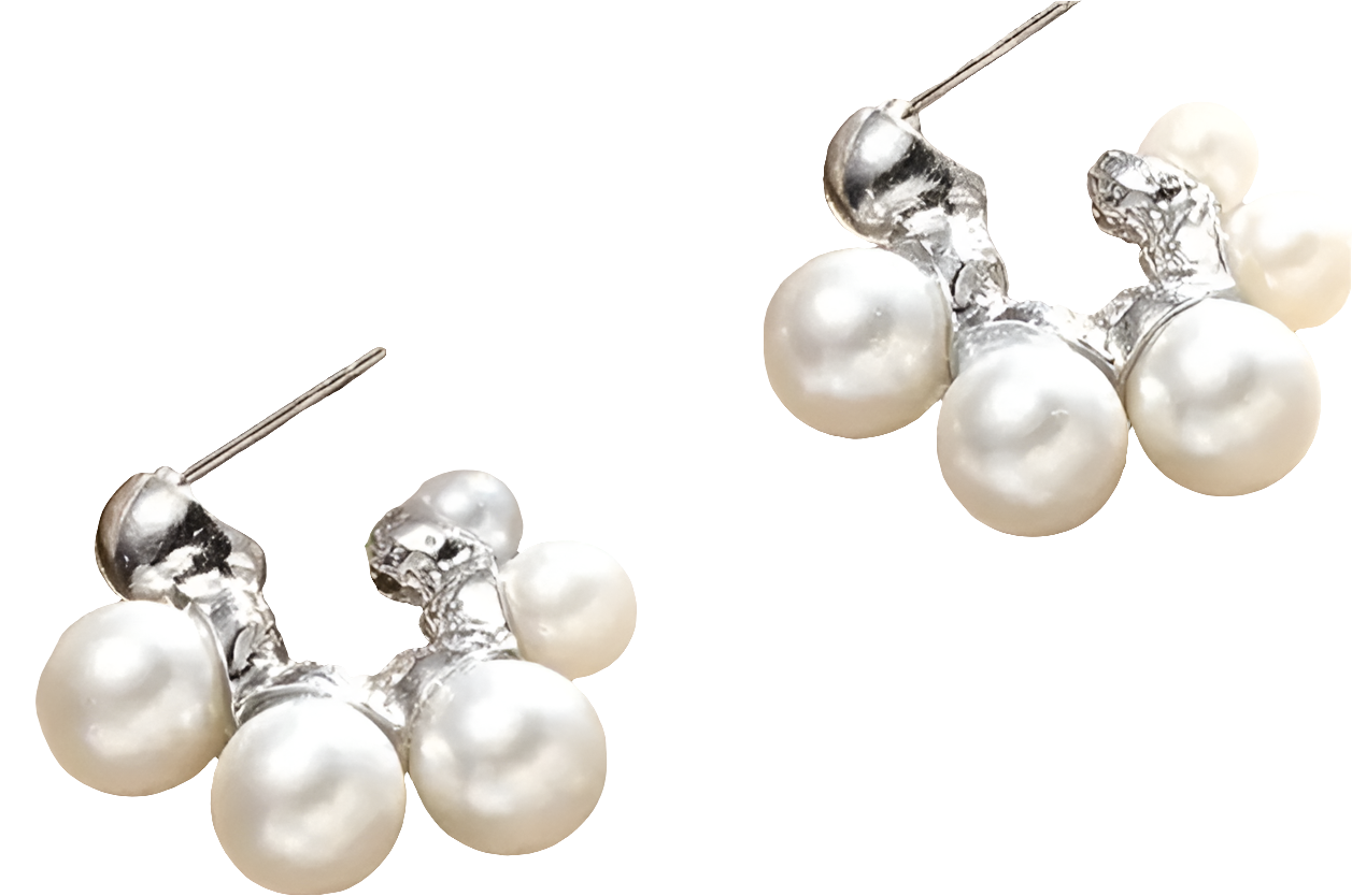 Pearl Hoops