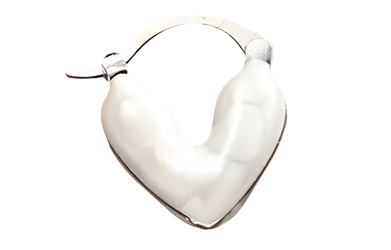 Biggest Pearl Hoops 4pcs