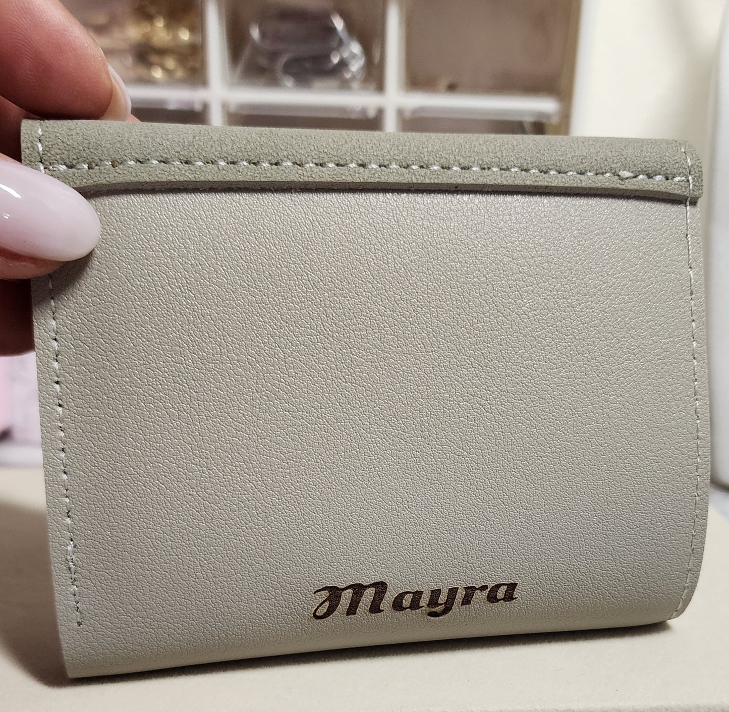 Pocket Wallet Láser Engraved