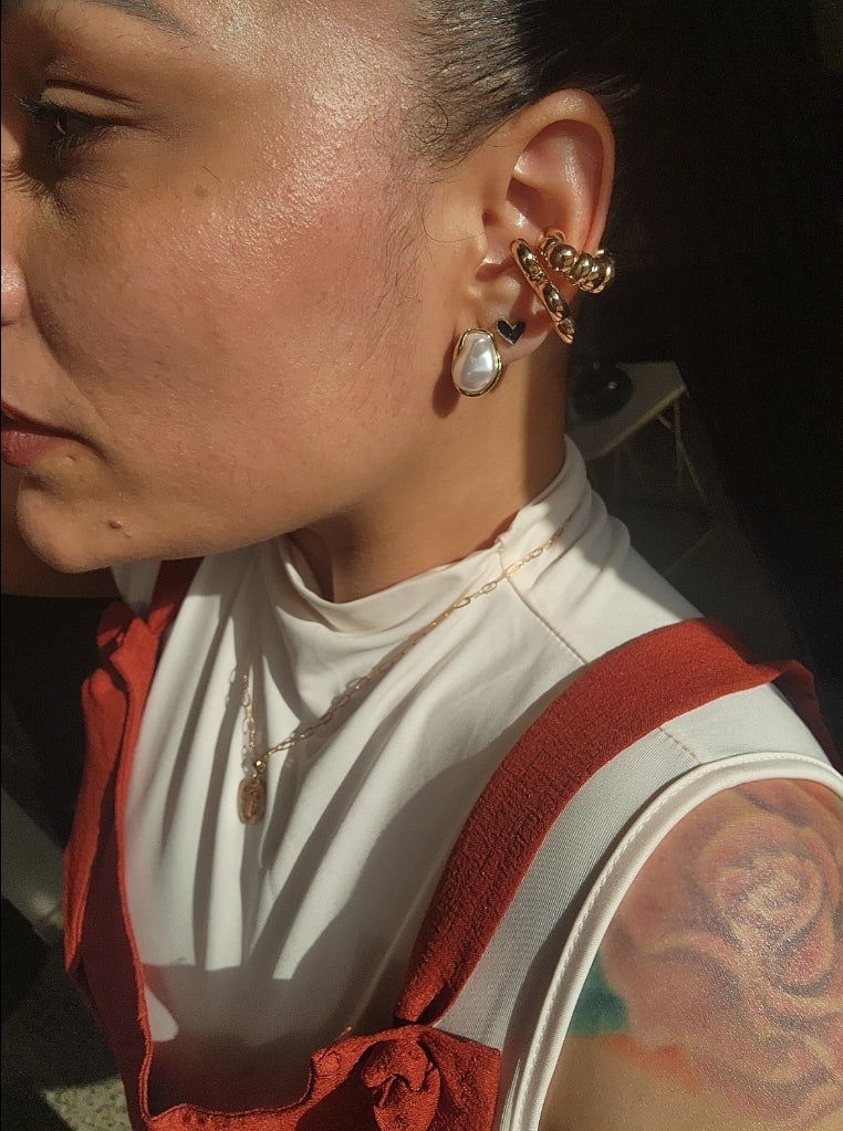 Irregular Pearl Earrings