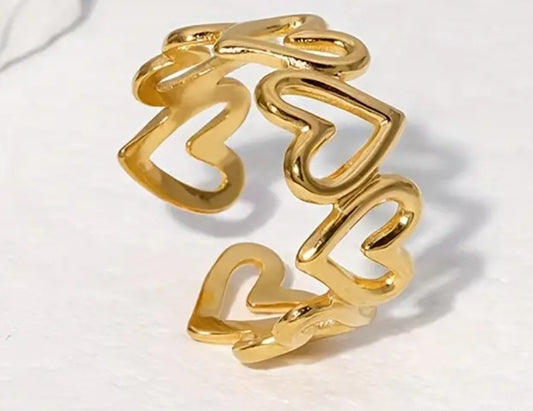 Hearts Ring