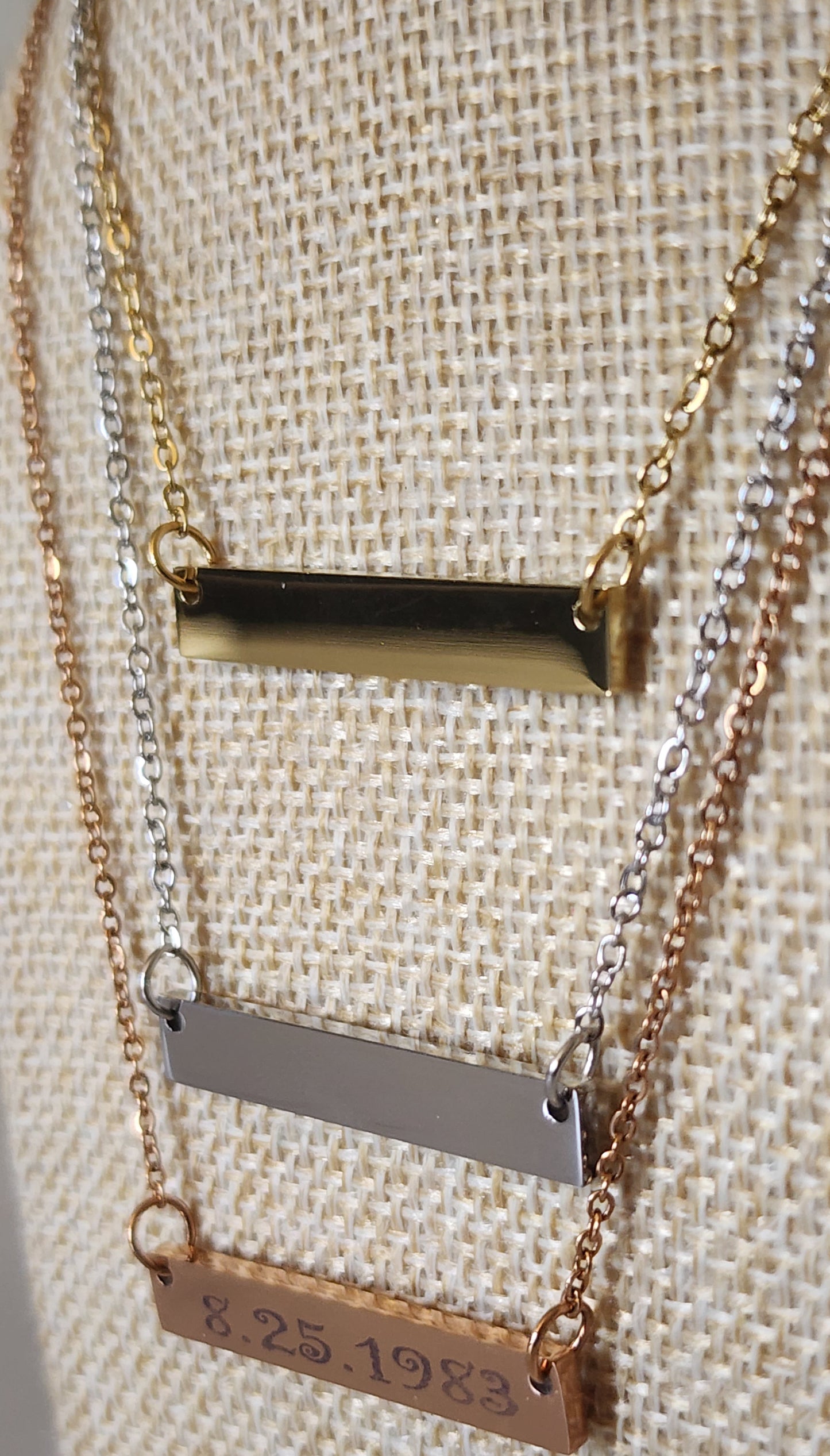 Cadena 16" / Plaquita Sencilla