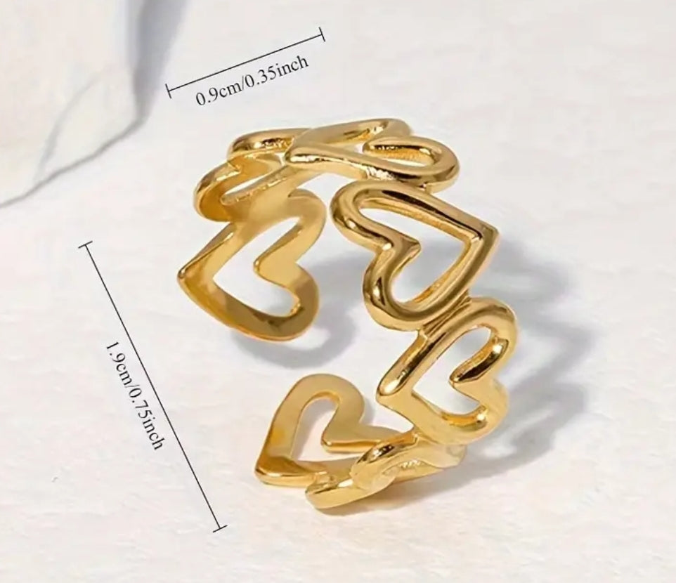 Hearts Ring