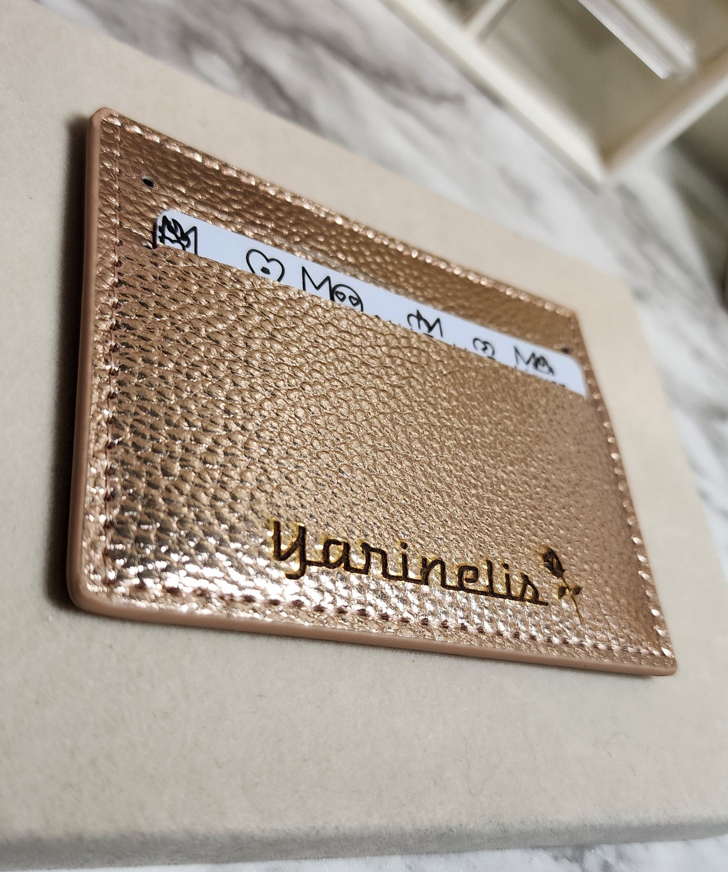 Laser Engraved Card Holder
