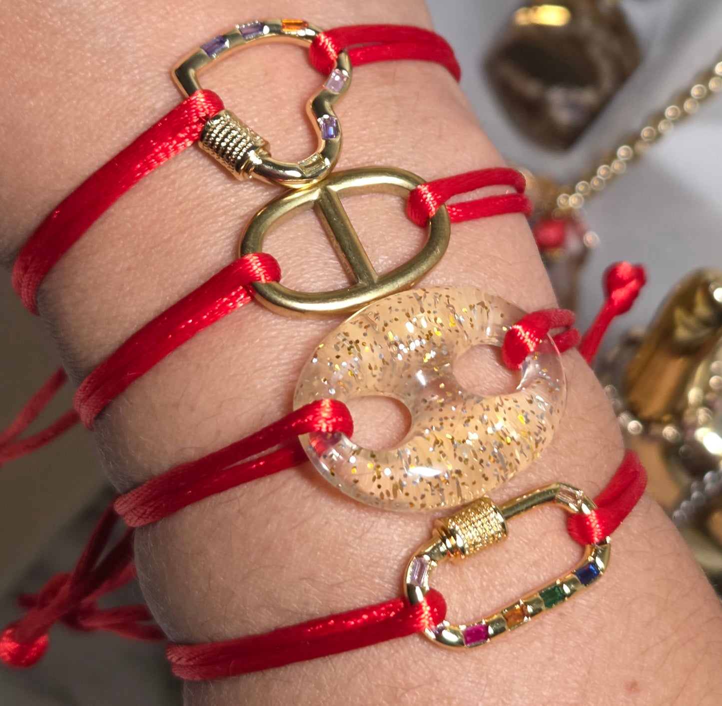 Lock Pave Bracelet