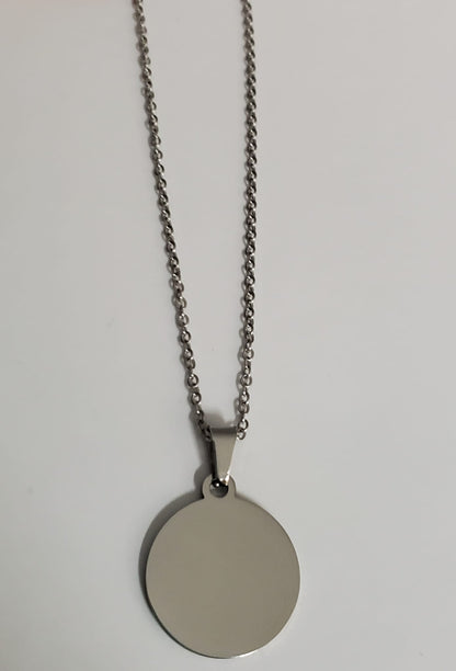 Cadena 16" / Placa Redonda