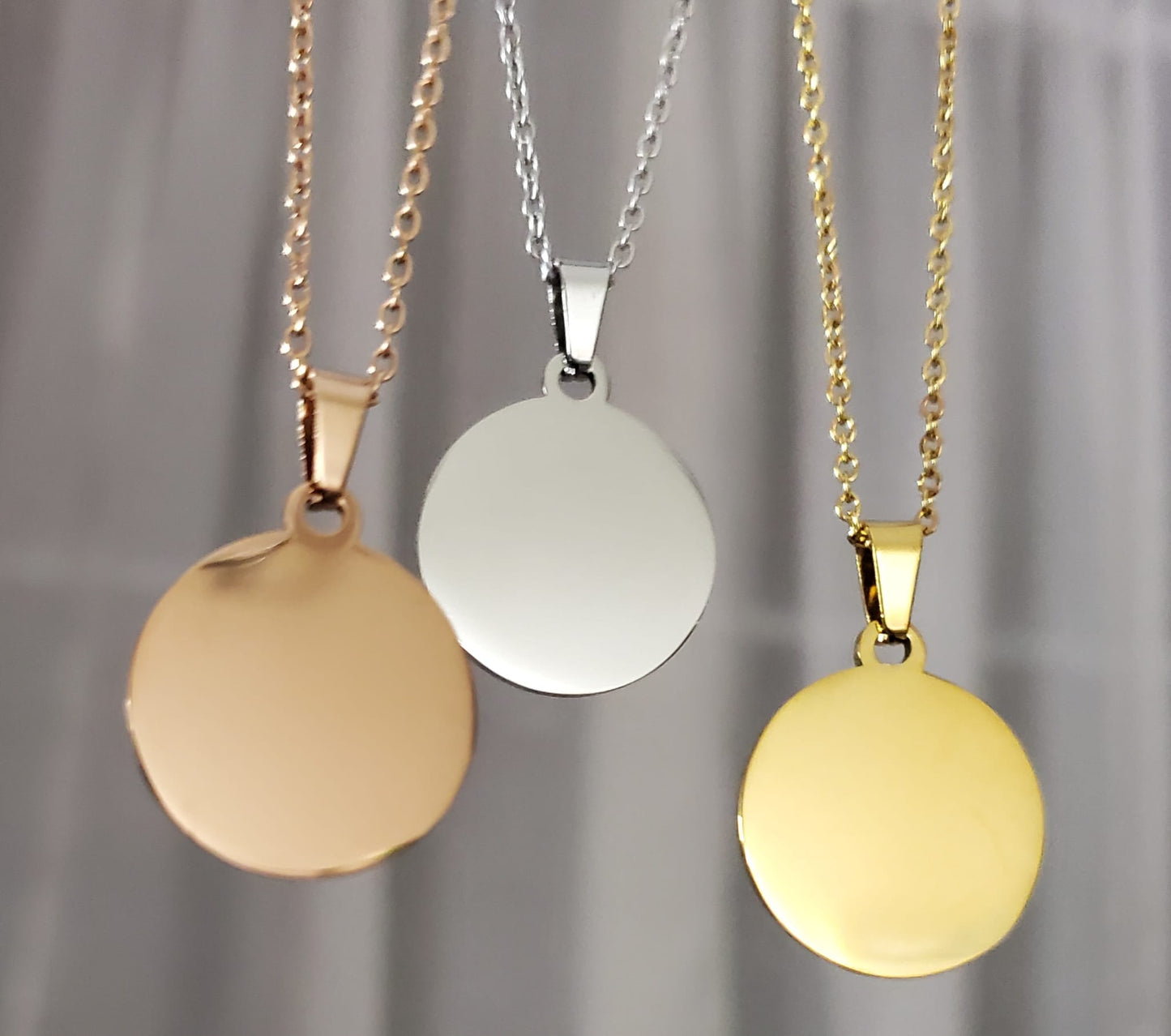 Cadena 16" / Placa Redonda