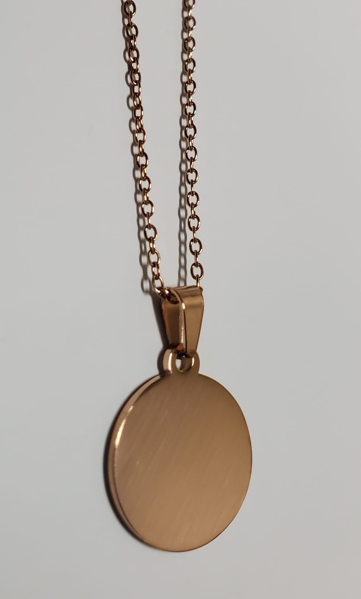 Cadena 16" / Placa Redonda