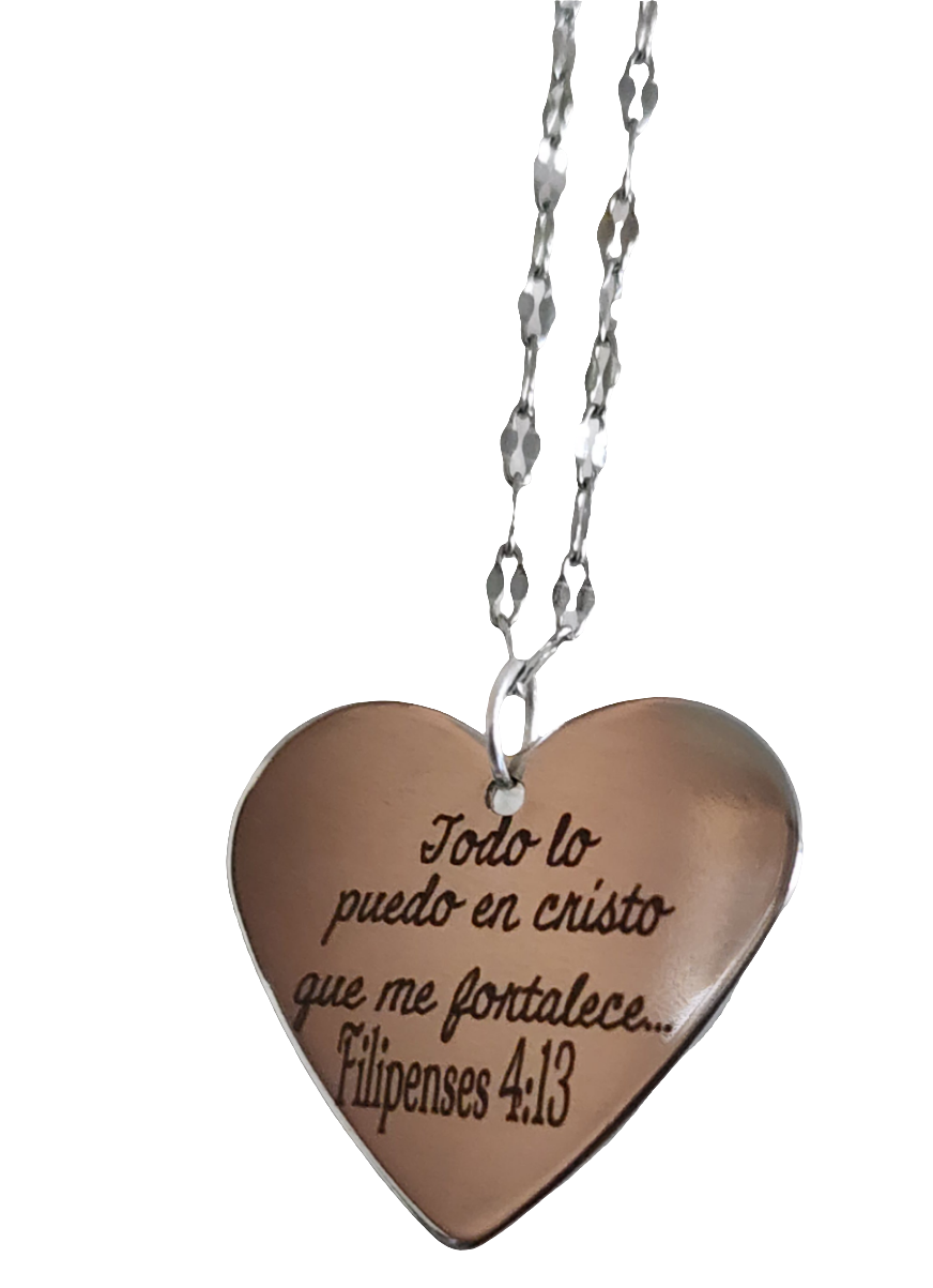 Placa / Corazón 2cm