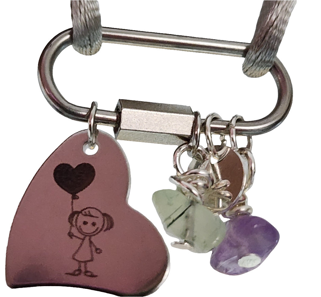 Placa / Corazón 1.5 cm