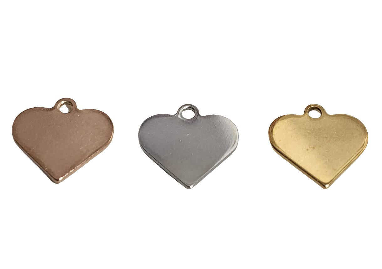 Placa / Corazón 1.2 cm