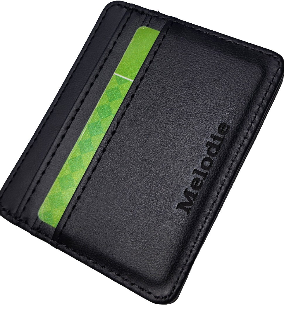 Laser Engraved Card Holder