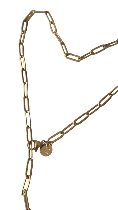 Paper Clip Lariat ✨️