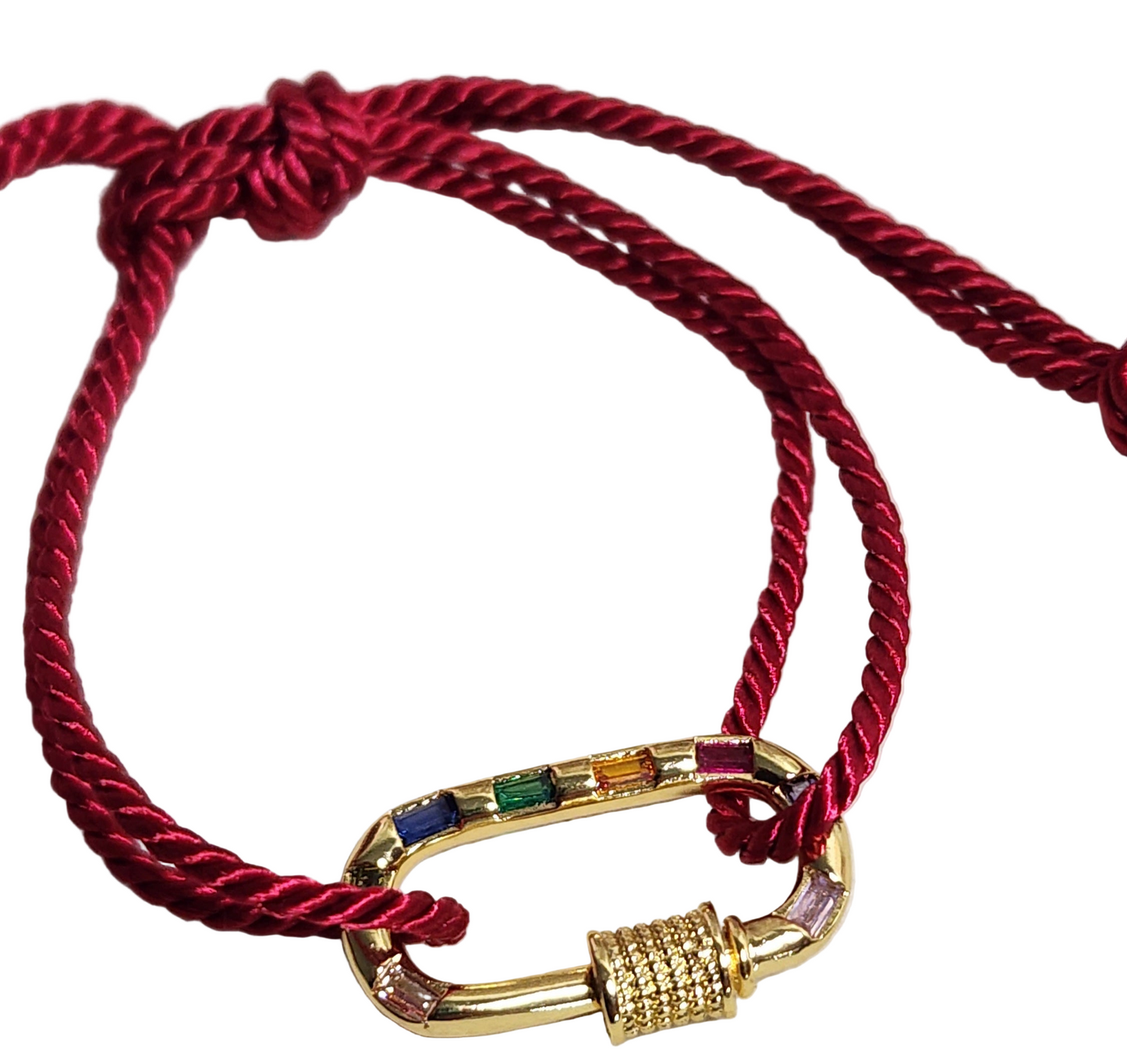 Lock Pave Bracelet