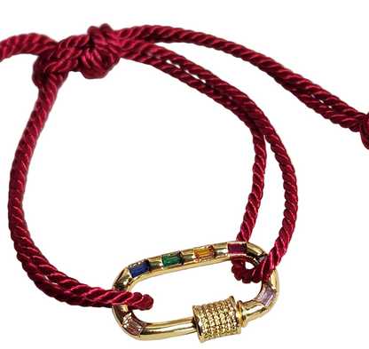 Lock Pave Bracelet