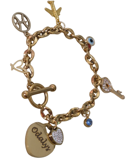 Heart Pendant Bracelet