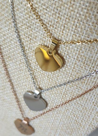 Cadena 16" / Corazón Pequeño