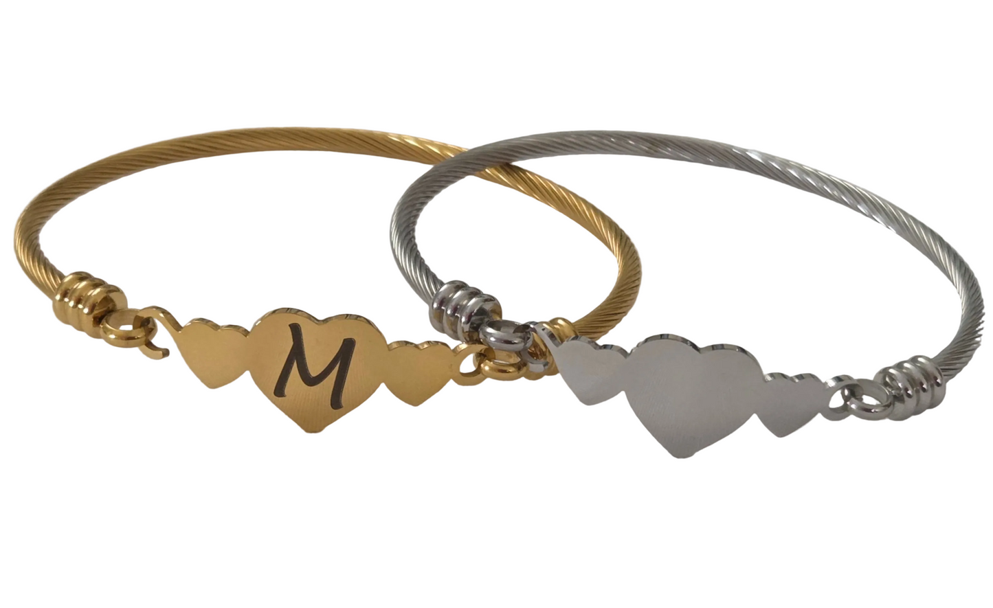 Engraved Bangle Bracelet