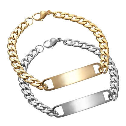 Valentino Engraved Bracelet