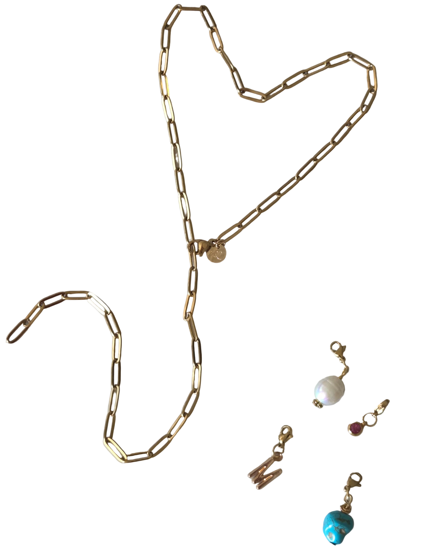 Paper Clip Lariat ✨️