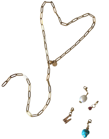 Paper Clip Lariat ✨️